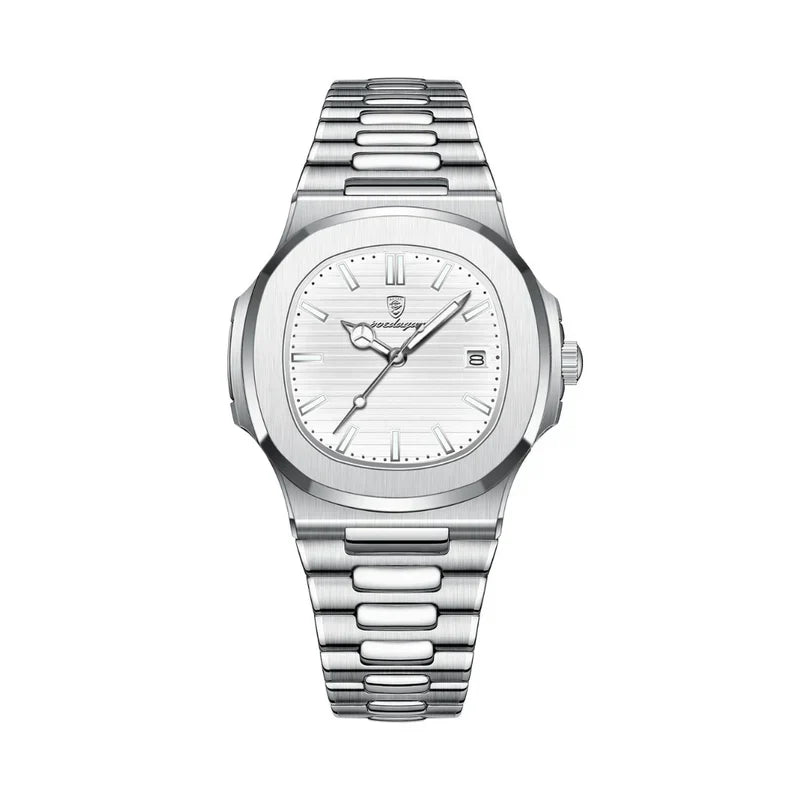 Klassiek waterdicht herenhorloge – wit