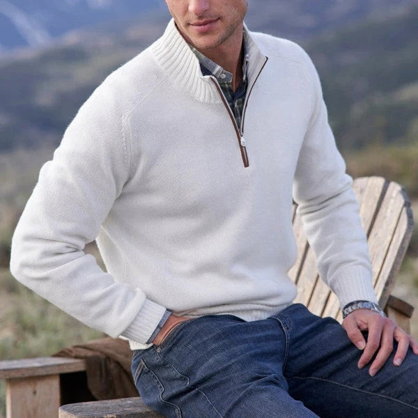 Cashmere coltrui voor heren